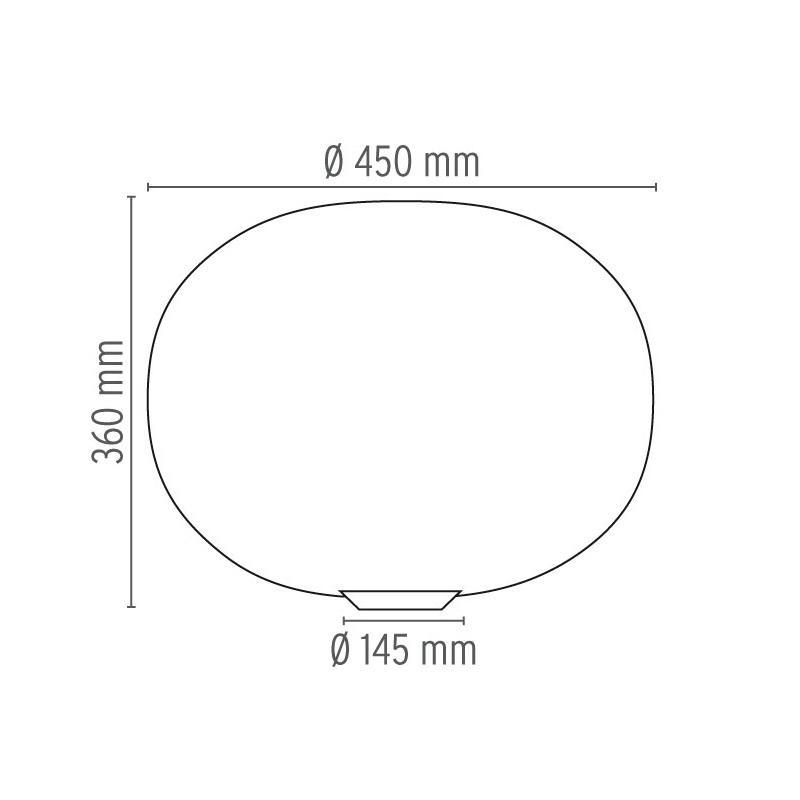 Glo-Ball Basic Lampe A Poser Diamètre 45 cm