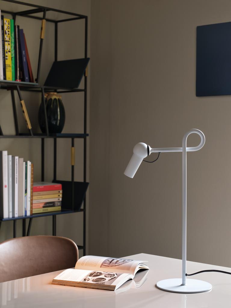 Bird Lampe de Table Blanche