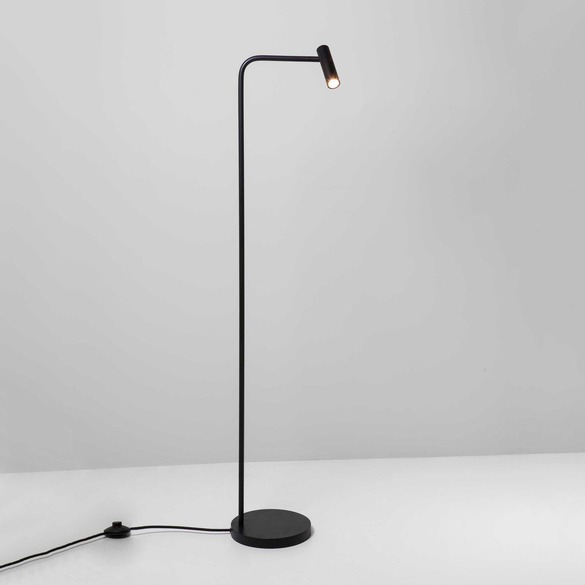 Enna Lampadaire LED Noir Mat