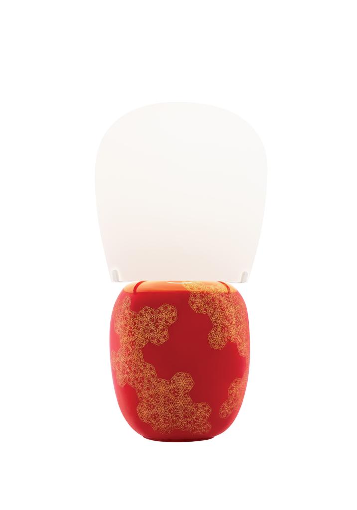 Hive Lampe de Table Rouge 