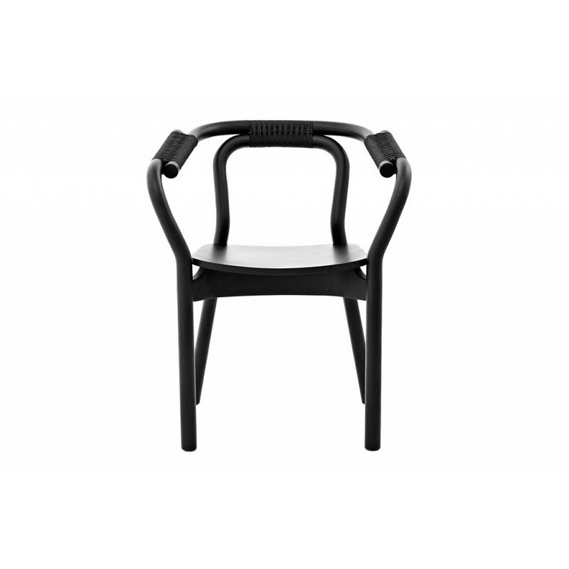 Fauteuil Knot Noire/Noire