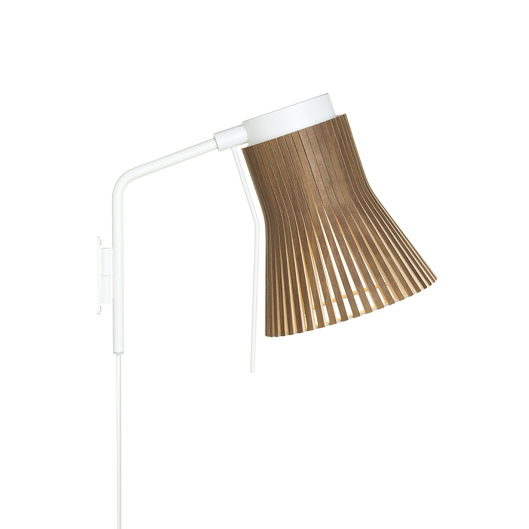 Petite Applique LED Noyer