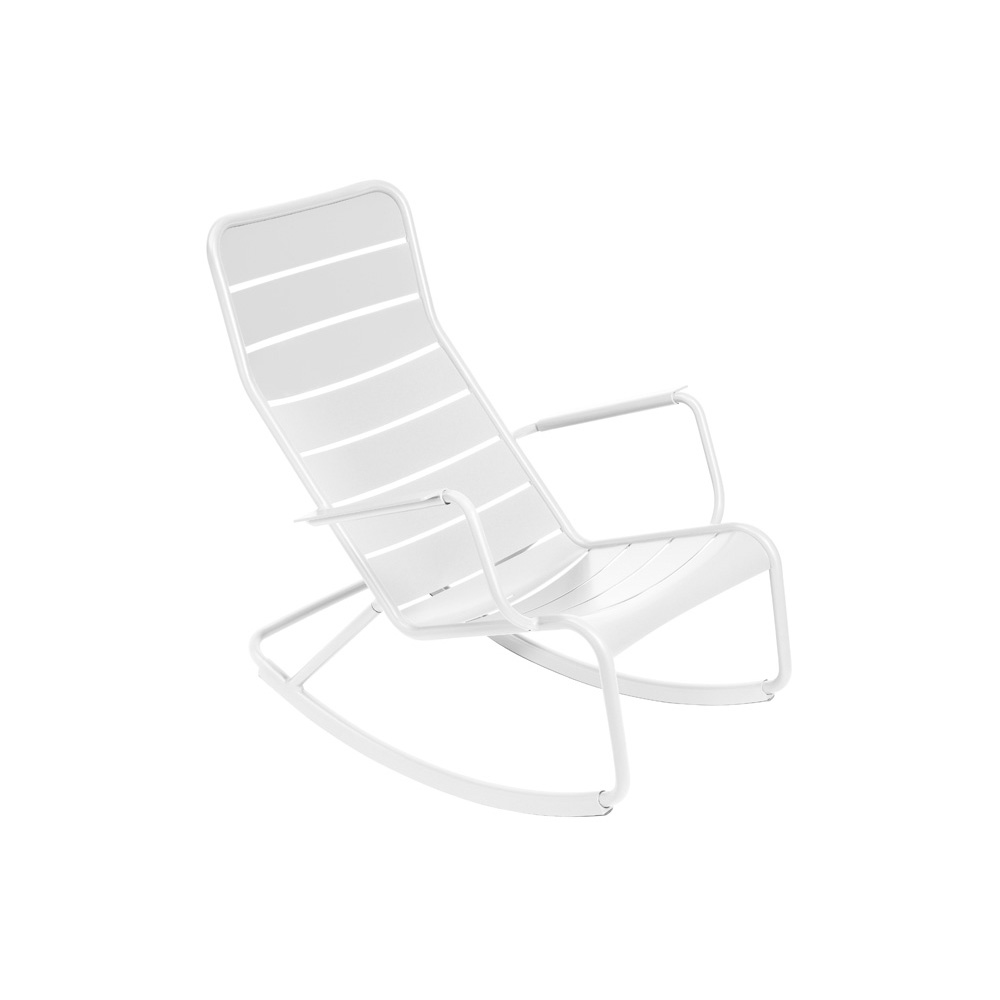 rocking-chair-luxembourg-fermob-blanc-coton