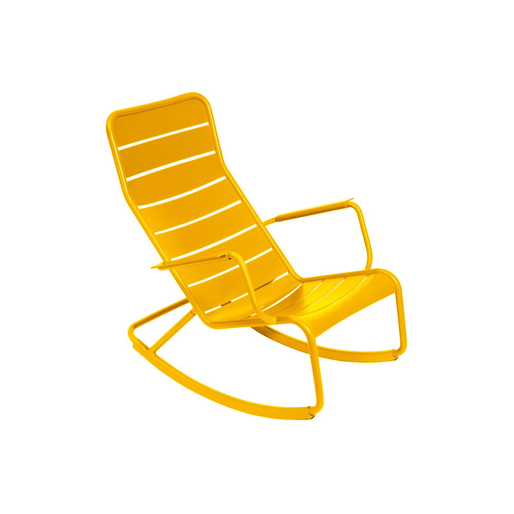 rocking-chair-luxembourg-fermob-jaune-miel