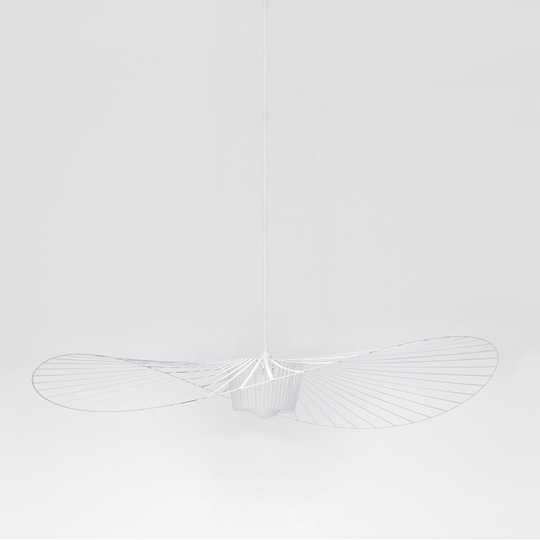 Suspension VERTIGO Moyenne Blanche Diamètre 140 cm
